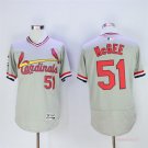 51 Willie McGee Stitched Baseball Jersey Color grey 1