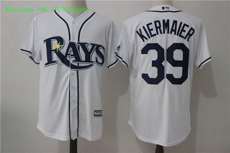 39 evin Kiermaier Stitched Baseball Jersey Color while 1
