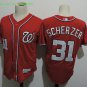 31 Max Scherzer Stitched Baseball Jersey Color red 1