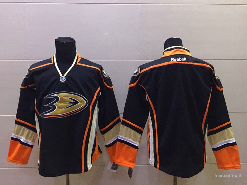 Anaheim Ducks blank Stitched Hockey Jersey Color 1