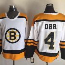 4 Bobby Orr Stitched Hockey Jersey Color while 1