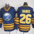 26 Thoma Vanek Stitched Hockey Jersey Color blue 1
