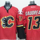 13 Johnny Gaudreau Stitched Hockey Jersey Color red 1