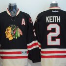 2 Duncan Keith Stitched Hockey Jersey Color black 1