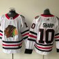 10 Patrick Sharp Stitched Hockey Jersey Color while 1
