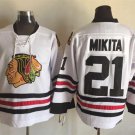 21 Stan Mikita Stitched Hockey Jersey Color while 2