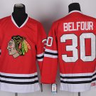 30 Ed Belfour Stitched Hockey Jersey Color red 1