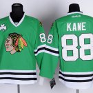 88 Patrick Kane Stitched Hockey Jersey Color green 1