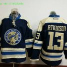 13 Cam Atkinson Stitched Hockey Jersey Color blue 1