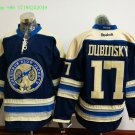 17 Brandon Dubinsky Stitched Hockey Jersey Color blue 1