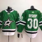 30 Ben Bishop Stitched Hockey Jersey Color green 1