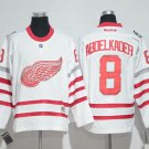 8 Justin Abdelkader Stitched Hockey Jersey Color while 1