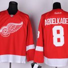 8 Justin Abdelkader Stitched Hockey Jersey Color red 1