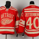 40 Henrik Zetterberg Stitched Hockey Jersey Color red 1