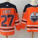 27 Milan Lucic Stitched Hockey Jersey Color orange 1