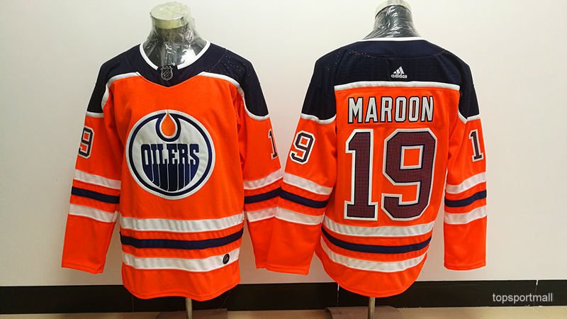 19 Patrick Maroon&Acirc;&nbsp;Stitched Hockey Jersey Color orange 1