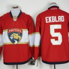 5 Aaron Ekblad Stitched Hockey Jersey Color red 1