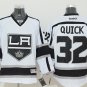 32 Jonathan Quick Stitched Hockey Jersey Color while 1