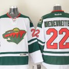 22 Nino Niederreiter Stitched Hockey Jersey Color while 1