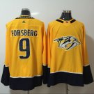 9 Filip Forsberg Stitched Hockey Jersey Color yellow 1