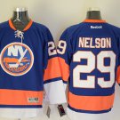 29 Brock Nelson Stitched Hockey Jersey Color blue 1