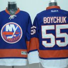 55 Johnny Boychuk Stitched Hockey Jersey Color blue 1