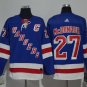 27 Ryan McDonagh Stitched Hockey Jersey Color blue 1