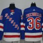 36 Mats Zuccarello Stitched Hockey Jersey Color blue 1