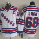 68 Jaromir Jagr Stitched Hockey Jersey Color while 1