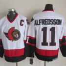 11 Daniel Alfredsson Stitched Hockey Jersey Color while 1