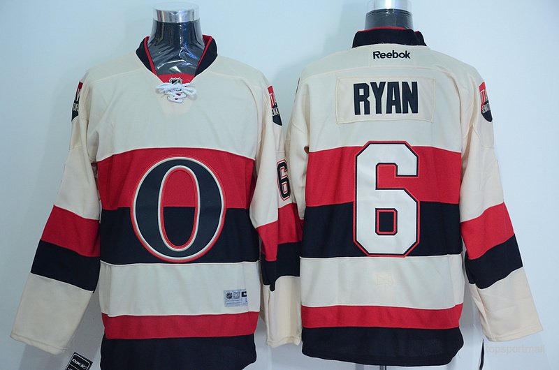6 Bobby Ryan Stitched Hockey Jersey Color 1