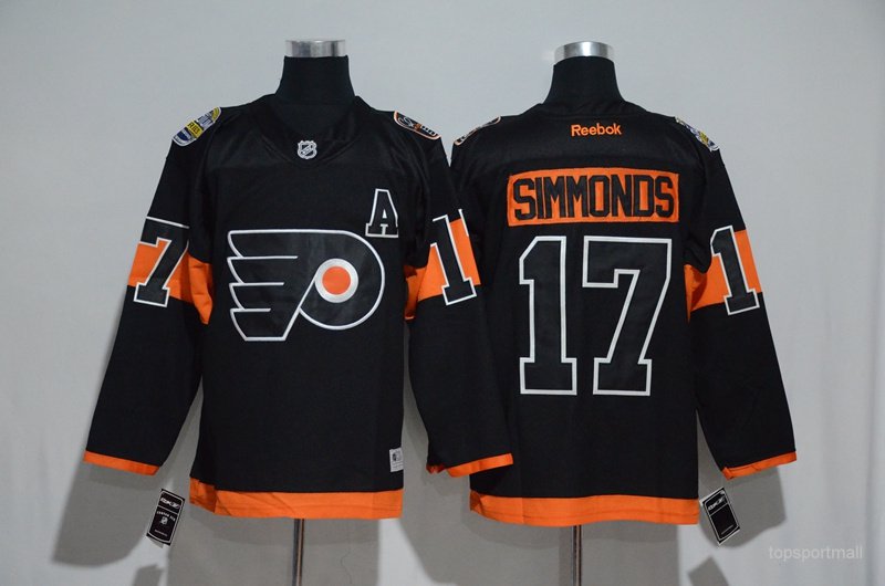 17 Wayne Simmonds Stitched Hockey Jersey Color black 2