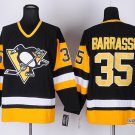 35 Tom Barrasso Stitched Hockey Jersey Color black 1