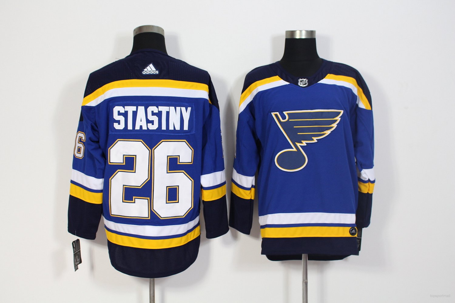 26 Paul Stastny Stitched Hockey Jersey Color blue 1