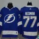 77 Victor Hedman Stitched Hockey Jersey Color blue 1
