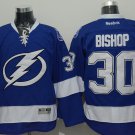 30 Ben Bishop Stitched Hockey Jersey Color blue 1