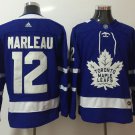 12 Patrick Marleau Stitched Hockey Jersey Color blue 2