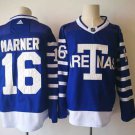 16 Mitchell Marner Stitched Hockey Jersey Color blue 2