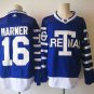 16 Mitchell Marner Stitched Hockey Jersey Color blue 2