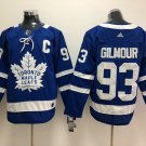 93 Doug Gilmour Stitched Hockey Jersey Color blue 1