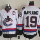 19 Markus Naslund Stitched Hockey Jersey Color while 1