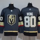 80 Tyler Wong Stitched Hockey Jersey Color grey 1