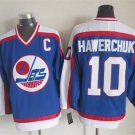 10 Dale Hawerchuk Stitched Hockey Jersey Color blue 1