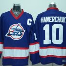 10 Dale Hawerchuk Stitched Hockey Jersey Color blue 2