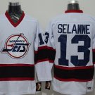 13 Teemu Selanne Stitched Hockey Jersey Color while 2