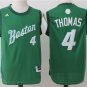 &Acirc;&nbsp;4 Isaiah Thomas Stitched Basketball Jersey Color green 1