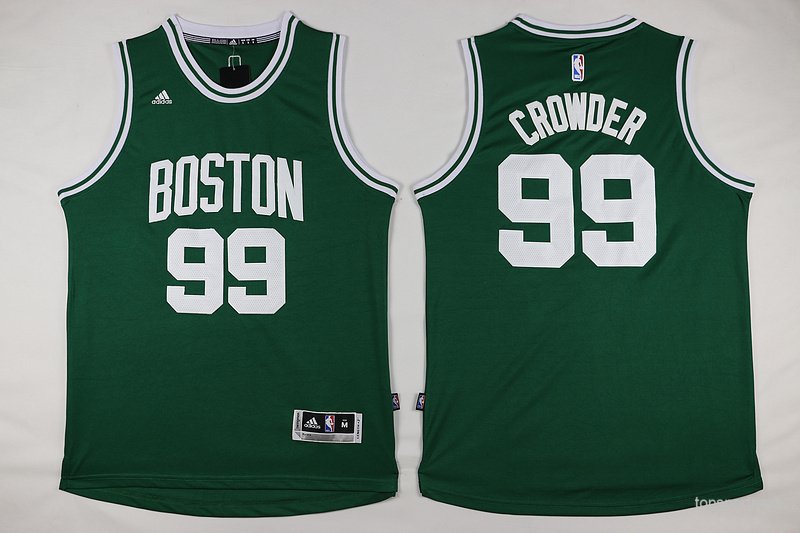 &Acirc;&nbsp;99 Jae Crowder Stitched Basketball Jersey Color green 1