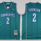 2 Larry Johnson Stitched Basketball Jersey Color green 1