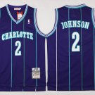 2 Larry Johnson Stitched Basketball Jersey Color blue 1