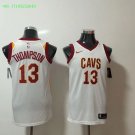 13 Tristan Thompson Stitched Basketball Jersey Color while 1